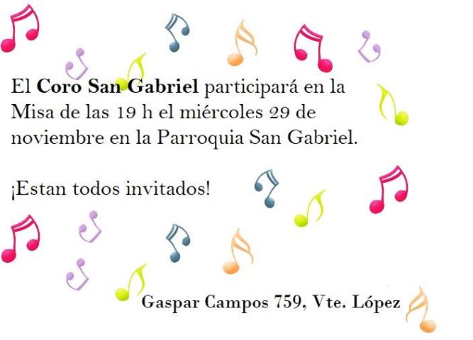 Coro San Gabriel Coro San Gabriel